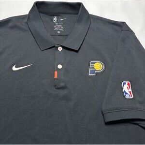 Indiana Pacers Nike Polo Dri FIT Short Sleeve Shirt NBA XXLT 2XLT Basketball